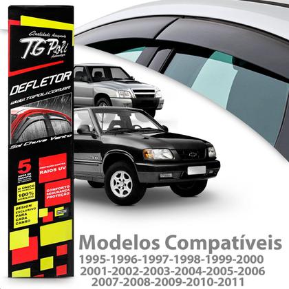 Imagem de Calha Chuva Blazer 4 Portas 1995 1996 1997 1998 1999 00 01 02 03 04 05 06 07 08 09 10 11