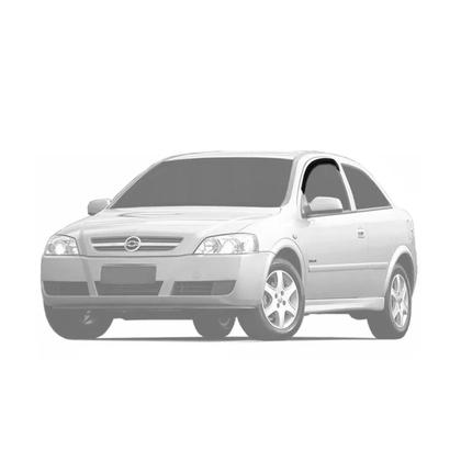 Imagem de Calha de Chuva Astra Hatch 1999 a 2011 Acrílico Fumê 2 Portas Tgpoli