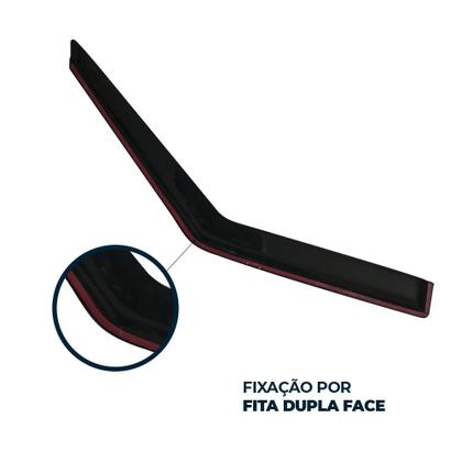 Imagem de Calha De Chuva Fiat Uno 2004 A 2010 Ecoflex 2 Portas