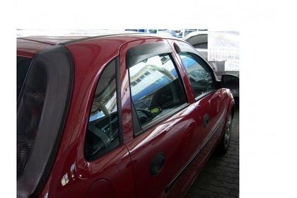 Imagem de Calha de Chuva Gm Corsa Hatch Wagon Sedan Classic 1994 1995 1996 1997 1998 1999 2000 2001 2002 2003 2004 2005 2006 2007 2008 2009 2010 2011 2013 2014 2015 2016 - 4 Portas - Original + Primer Aderente