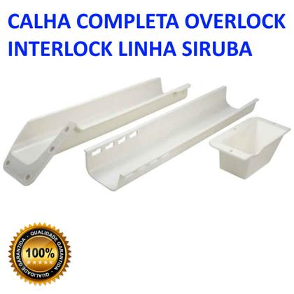 Imagem de Calha Para Pedaço De Tecidos Máquina Overlok Interlock Ponto Cadeia