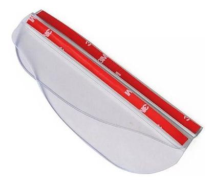 Imagem de Calha Protetor Espelho Retrovisor Redondo 1 Par Universal