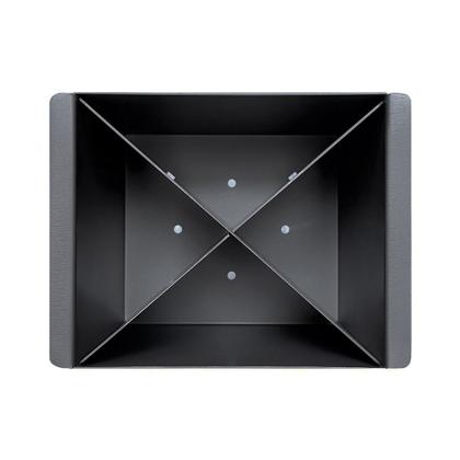 Imagem de Calha Úmida Gourmet Escorredor de Cozinha 86x19 Aço Inox Preta