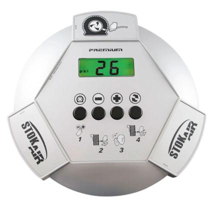 Imagem de Calibrador de Pneu Eletrônico Premium Bivolt Stok Air M2000