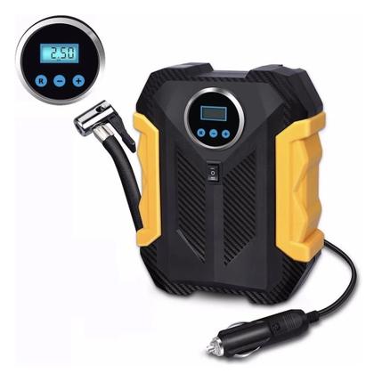 Imagem de Calibrador De Pneus Portátil 12 Volts Digital Compressor Ar 150pis 80W 16500R/Min