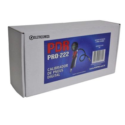 Imagem de Calibrador Enche Pneu Automóvel Bicicleta Manômetro Digital Pro222 PDR