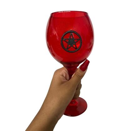 Imagem de Cálice Vidro para Altar 20 cm 400 ml - Escolha a Cor