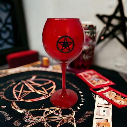 Imagem de Cálice Vidro para Altar 20 cm 400 ml - Escolha a Cor