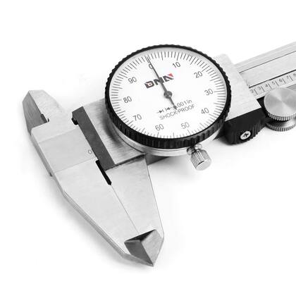Imagem de Caliper de discagem DNA Motoring TOOLS-00055 em aço inoxidável premium