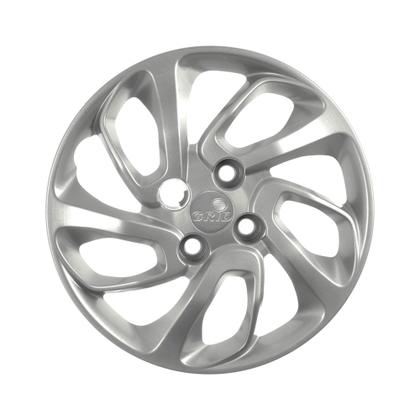 Imagem de Calota Aro 14" cor Prata Mod Uno Attractive 2015/16 (Jogo c/ 4 Calotas) Grid - 228CB-PTA-E