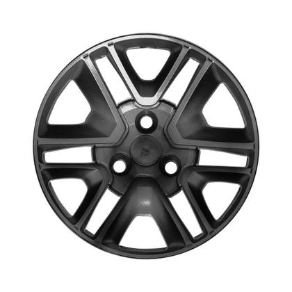 Imagem de Calota Aro 14 Renault Kwid 2017 2018 2019 Prata 3 Furos