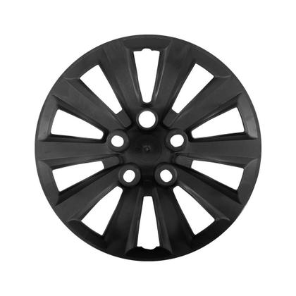 Imagem de Calota Aro 14 Vw Fox Polo Spacefox 2014 Prata + Emblema Resi