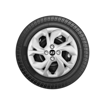 Imagem de Calota Aro 15 Novo Hyundai Hb20 2020 2021 2022 Prata