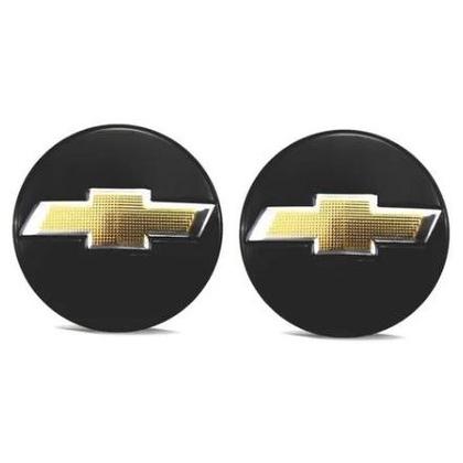 Imagem de Calota Calotinha Miolo Centro GM Onix Prisma Cobalt Spin Cruze Cobalt p/ Roda com 51mm de centro e e