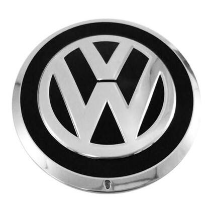 Imagem de Calotinha Calota Central Meio Tampa Roda Up Emblema Vw Preto