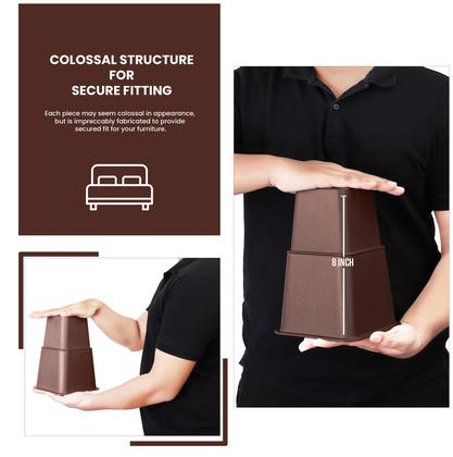 Imagem de Cama ajustável Furniture Risers Utopia Bedding de 3, 5 ou 8 polegadas