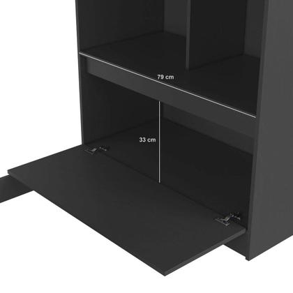 Imagem de Cama Alta de Solteiro Multifuncional Sem Colchão CA6080 Amsterdam Art In Móveis