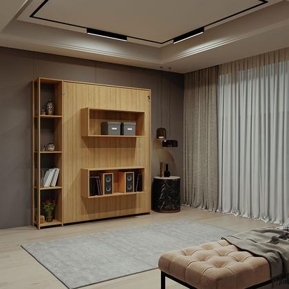 Imagem de Cama Articulada Completa para Colchão de Casal 138x188cm Amêndoa