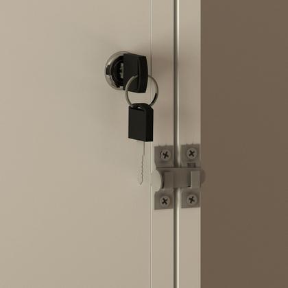 Imagem de Cama Articulada Vertical Solteiro de Parede com 2 Nichos MDP em 2 Branco Até 110kg Tecnomobili