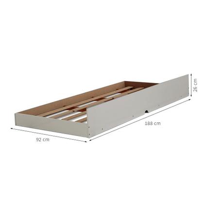 Imagem de Cama Auxiliar Barcelona Off White