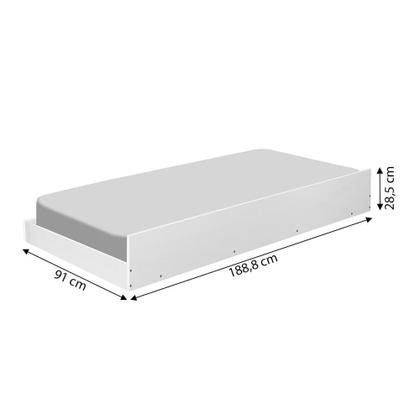 Imagem de Cama Auxiliar Solteiro Barcelona Tebarrot
