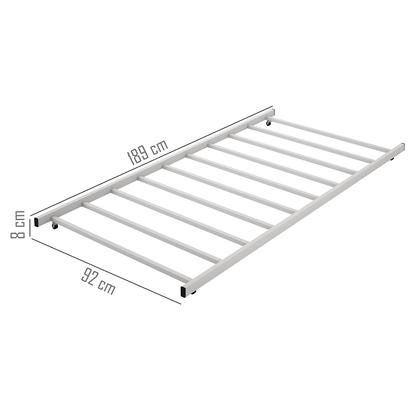Imagem de Cama Auxiliar Solteiro Em Aço Industrial Com Rodizios Bruna