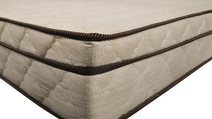 Imagem de Cama Baú Casal 138 Tecido Sintético Branco Com Colchão Polônia Bello Box - D28 66x138x188
