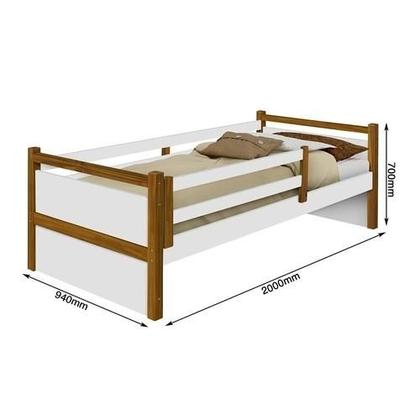 Imagem de Cama Bianca Com Grade de Proteção BRANCA MEL - Divaloto