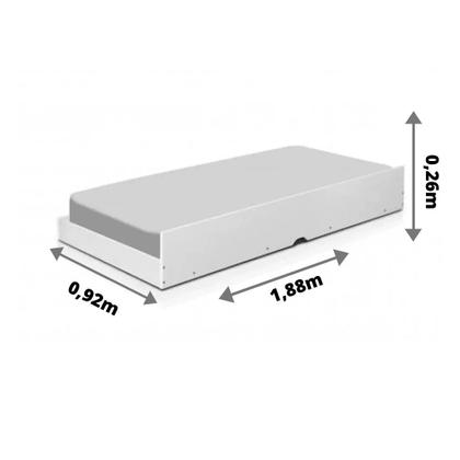 Cama Bibox Tebarrot Barcelona Branco/Rosa Branco/Lilás Imagem de Cama Bibox Tebarrot Barcelona Branco/Rosa Branco/Lilás