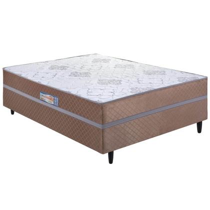 Imagem de Cama Box Açucena Casal Ortopédica 138x188x47cm Ecotec