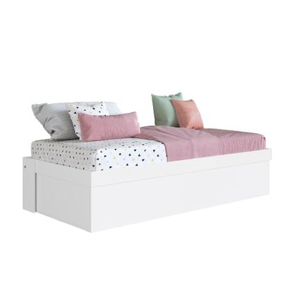 Imagem de Cama Box Articulável Istambul com Baú Solteiro 93x194cm CB090 Art in Móveis