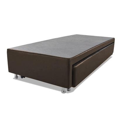 Imagem de Cama Box Base Casal Com Auxiliar Semi Ortopedica material sintético