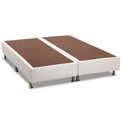 Imagem de Cama Box Base Casal Universal Courano White (138x188x20) - Ortobom