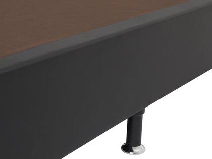 Imagem de Cama Box Base King Americana Courano Nero Black (186x198x23) - Ortobom