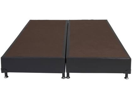 Imagem de Cama Box Base King Americana Courano Nero Black (186x198x23) - Ortobom