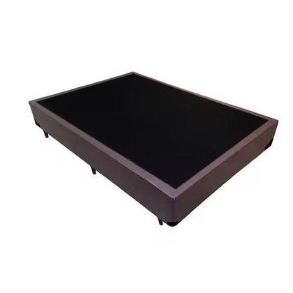 Imagem de Cama Box Base Marrom Com Colchão Airtech Springpocket Casal 138cm