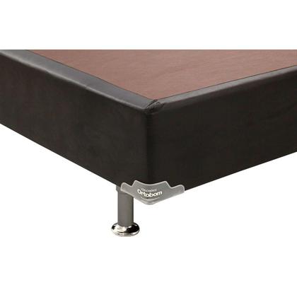 Imagem de Cama Box Base Universal Queen Courano Nero Black (158x198x20) - Ortobom