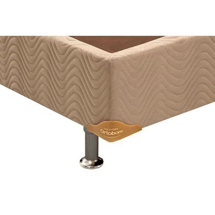 Imagem de Cama Box Base Viúva Americana Suede Clean (128x188x23) - Ortobom