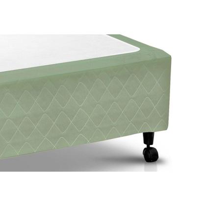 Imagem de Cama Box Base Viúva Poli Tecido Green (128x188x23) - Castor