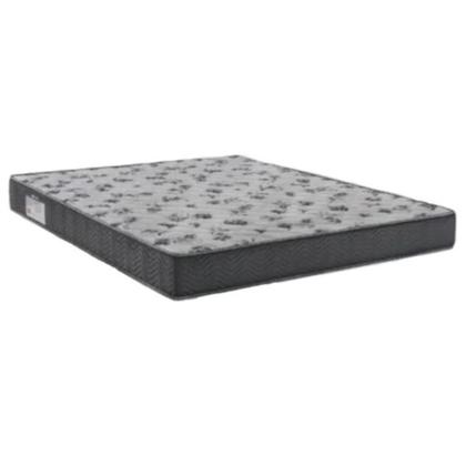 Imagem de Cama Box Baú Casal Bipartido 138 Cinza com Colchão De Espuma D33 Ortobom ISO 100 60x138x188