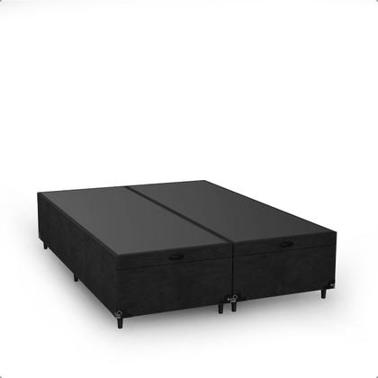 Imagem de Cama Box Baú Casal Bipartido - 44x138x188cm - Várias Cores