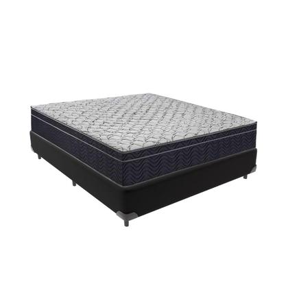 Imagem de Cama Box Baú Casal + Colchão De Espuma D45 - Ortobom - Airtech 150 60x138x188cm
