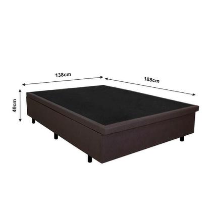 Imagem de Cama Box Baú Casal Premium 138x188x40cm