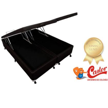 Imagem de Cama Box Baú Castor Casal Queen 158x198 - Maior resistência durabilidade 