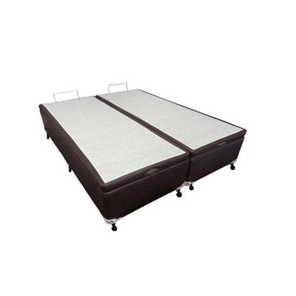 Imagem de Cama Box Baú Castor Casal Queen Bipartida - Alto Padrão  - Resistente Até 300kg 