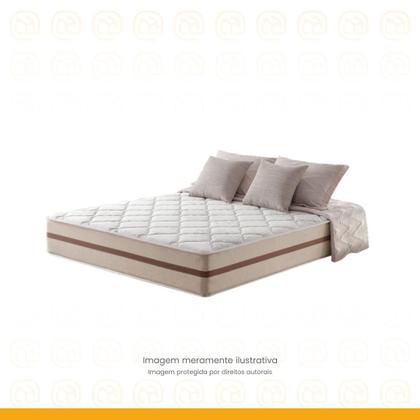 Cama Box Baú + Colchão Super King Classic Molas Pocket 193x203x64cm - Lucas Home Imagem de Cama Box Baú + Colchão Super King Classic Molas Pocket 193x203x64cm