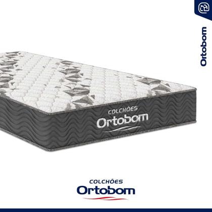 Imagem de Cama Box Baú com Colchão de Espuma D33 Ortobom Airtech 100 + Auxiliar Unique Solteiro 88cm