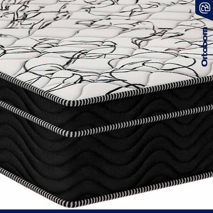Imagem de Cama Box Baú com Colchão de Espuma D45 Ortobom Airtech Ortopillow 150 Queen 158 cm