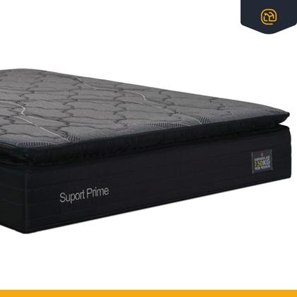 Imagem de Cama Box Baú com Colchão de Espuma D45 Pillow Top Suport Prime Queen 158 cm