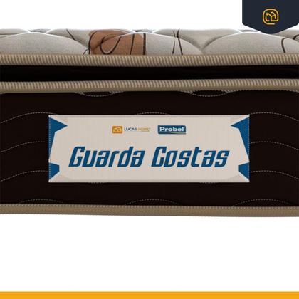 Imagem de Cama Box Baú com Colchão de Espuma D45 Probel Guarda-Costas ProForce Plus Solteiro 88cm